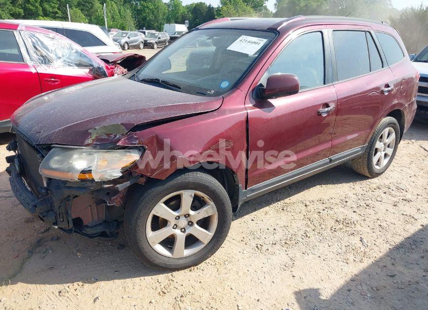 Photo 2 of 2008 Hyundai Santa FE LIMITED/SE (VIN 5NMSH13E48H156004)