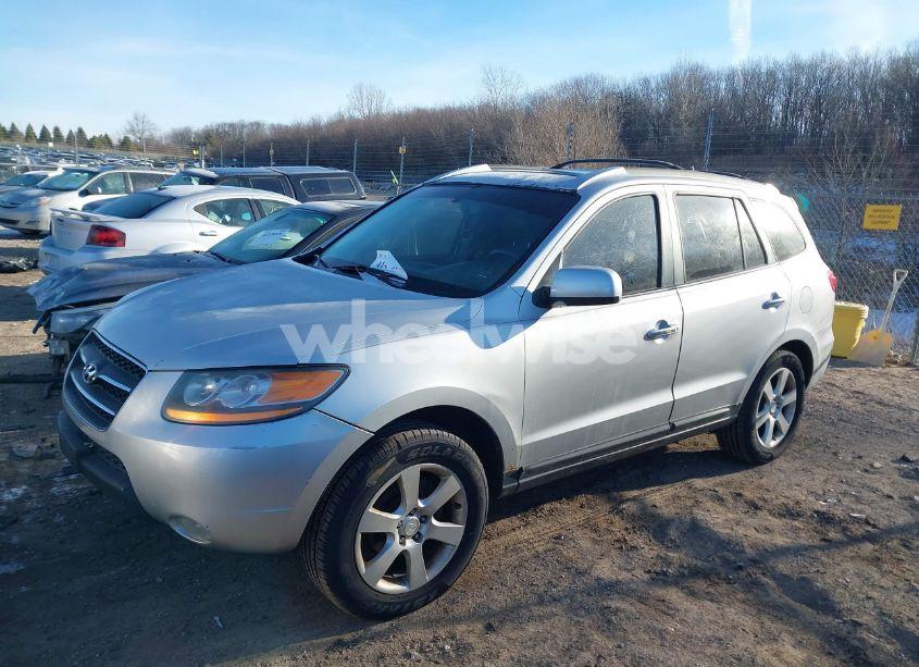 Photo 2 of 2008 Hyundai Santa FE LIMITED/SE (VIN 5NMSH13E48H221420)