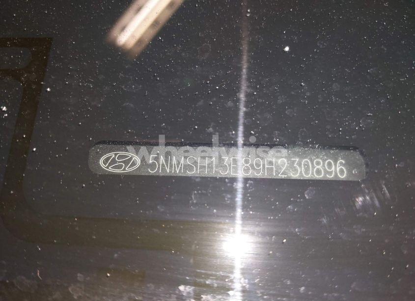 Photo 17 of 2009 Hyundai Santa FE SE (VIN 5NMSH13E89H230896)