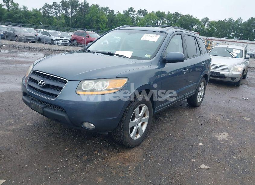 Photo 2 of 2008 Hyundai Santa FE LIMITED/SE (VIN 5NMSH13E98H181836)