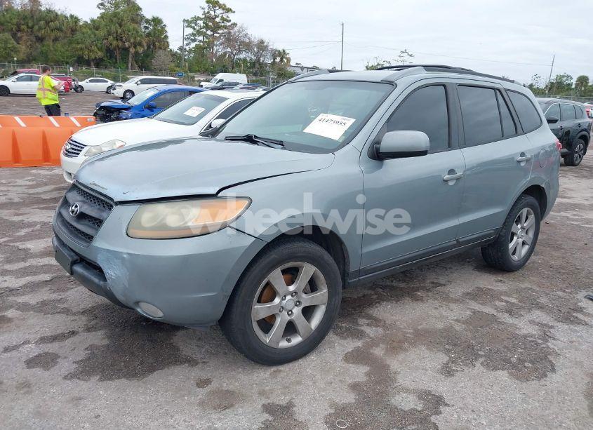 Photo 2 of 2007 Hyundai Santa FE LIMITED/SE (VIN 5NMSH73E07H121767)