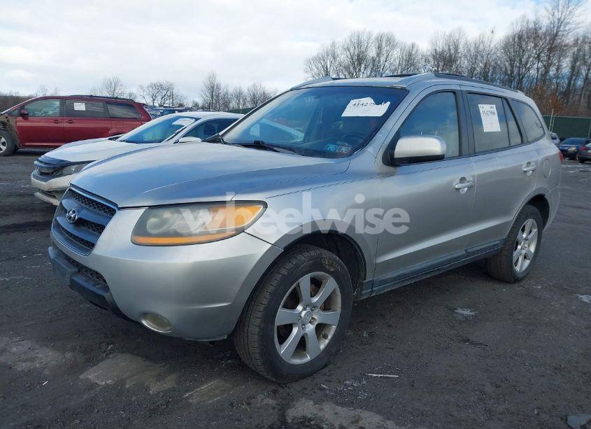 Photo 2 of 2008 Hyundai Santa FE LIMITED/SE (VIN 5NMSH73E08H206397)