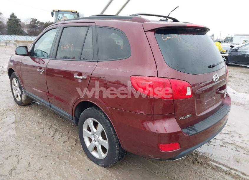 Photo 3 of 2008 Hyundai Santa FE LIMITED/SE (VIN 5NMSH73E08H228402)