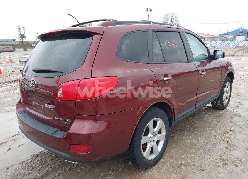 Photo 4 of 2008 Hyundai Santa FE LIMITED/SE (VIN 5NMSH73E08H228402)