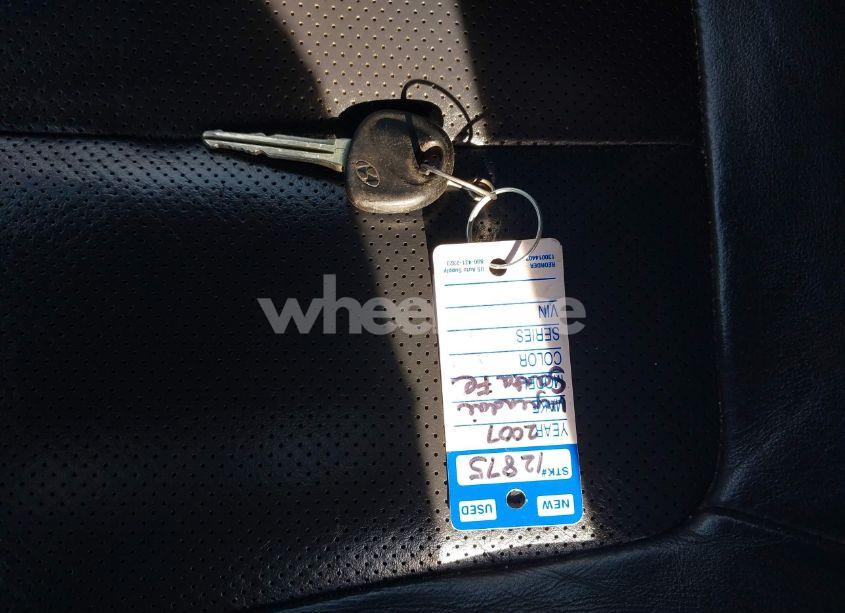 Photo 11 of 2007 Hyundai Santa FE LIMITED/SE (VIN 5NMSH73E17H019927)