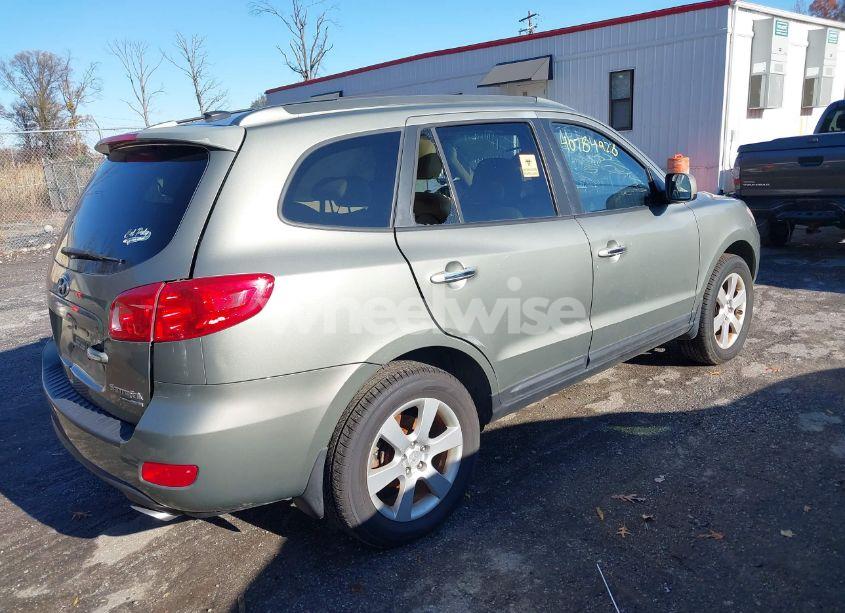 Photo 4 of 2008 Hyundai Santa FE LIMITED/SE (VIN 5NMSH73E18H204562)