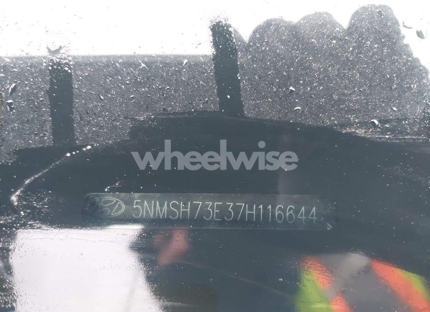 Photo 9 of 2007 Hyundai Santa FE LIMITED/SE (VIN 5NMSH73E37H116644)