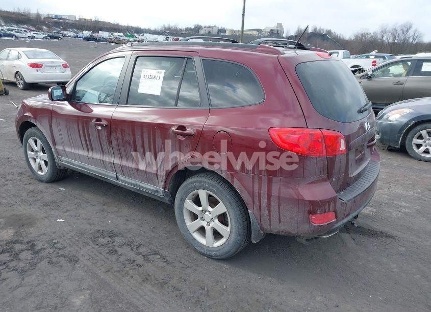 Photo 3 of 2008 Hyundai Santa FE LIMITED/SE (VIN 5NMSH73E48H168303)