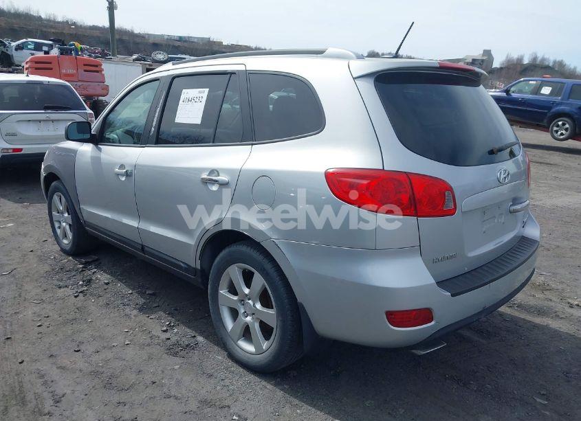 Photo 3 of 2008 Hyundai Santa FE LIMITED/SE (VIN 5NMSH73E58H140008)
