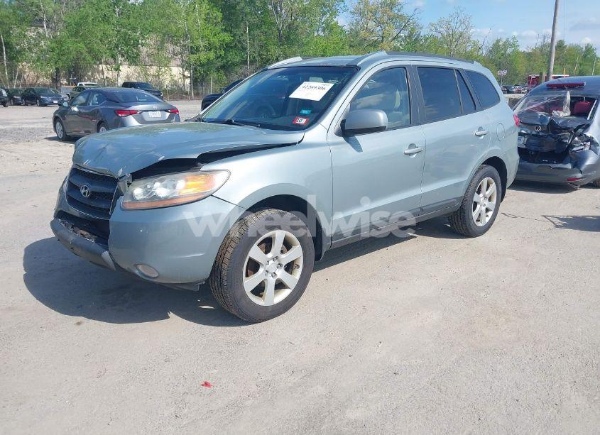 Photo 2 of 2008 Hyundai Santa FE LIMITED/SE (VIN 5NMSH73E68H205688)
