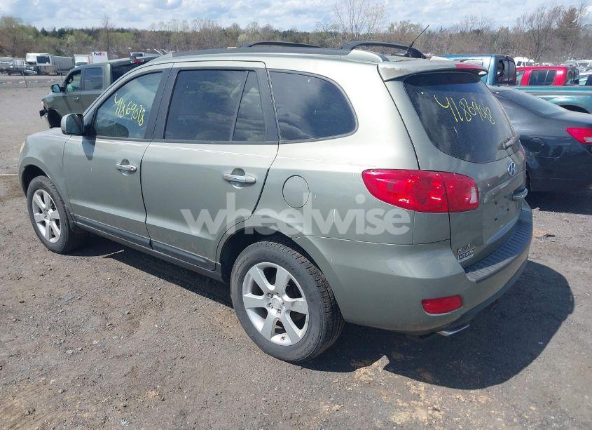 Photo 3 of 2008 Hyundai Santa FE LIMITED/SE (VIN 5NMSH73E88H202940)