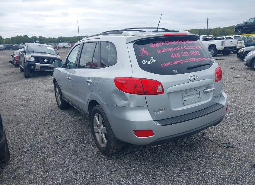 Photo 3 of 2009 Hyundai Santa FE LIMITED (VIN 5NMSH73E89H270625)