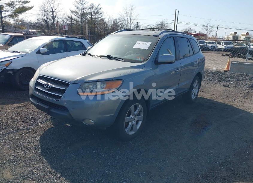 Photo 2 of 2008 Hyundai Santa FE LIMITED/SE (VIN 5NMSH73EX8H220324)