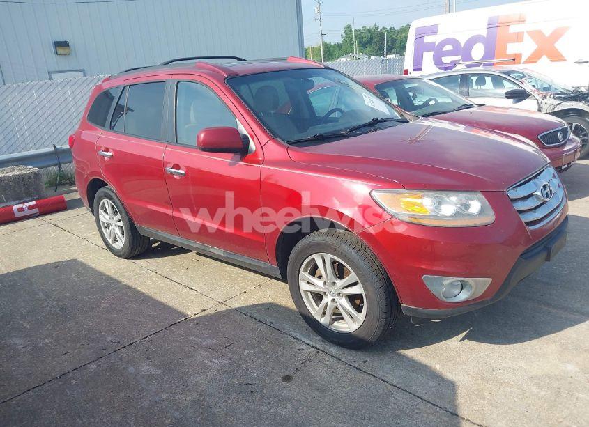 2010 Hyundai Santa FE LIMITED V6 (VIN 5NMSK4AG9AH341355) main photo