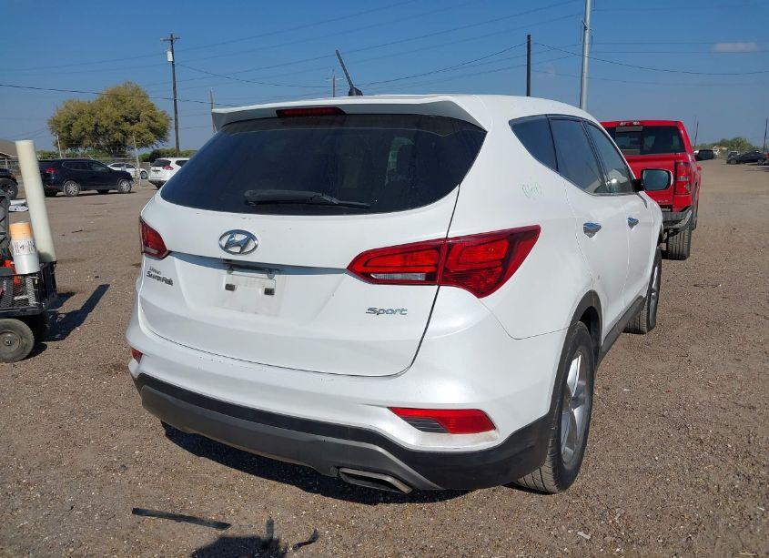 Photo 4 of 2018 Hyundai Santa FE SPORT 2.4L (VIN 5NMZT3LB2JH063843)