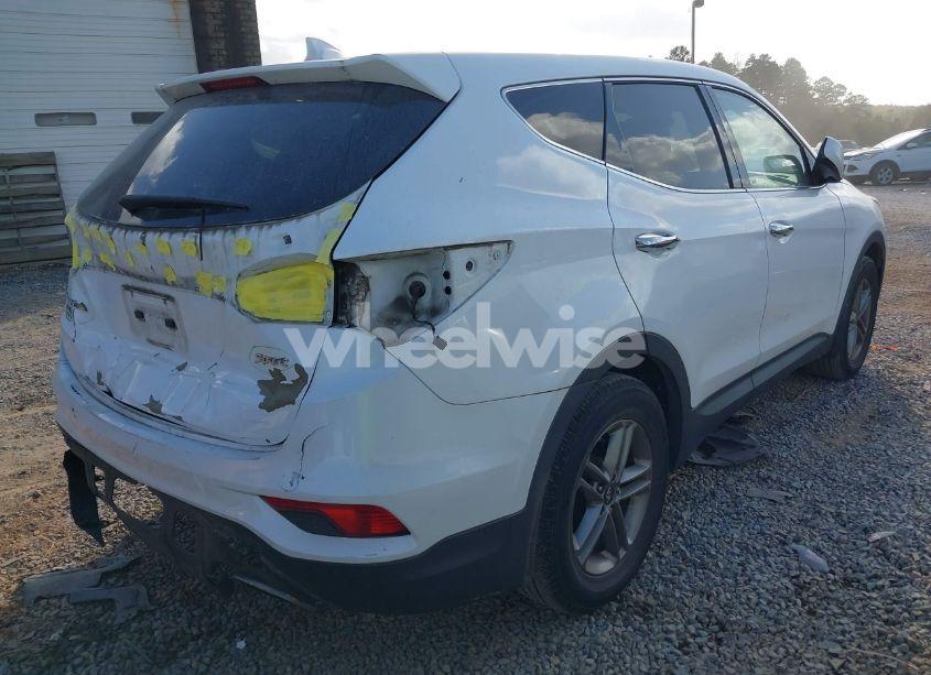 Photo 4 of 2017 Hyundai Santa FE SPORT 2.4L (VIN 5NMZT3LB3HH026763)