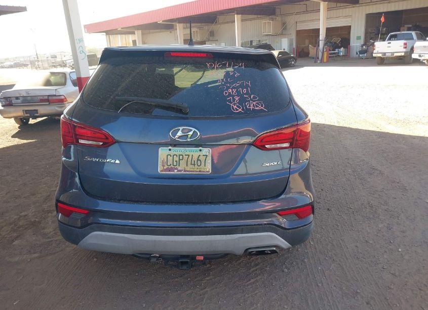 Photo 16 of 2018 Hyundai Santa FE SPORT 2.4L (VIN 5NMZT3LB3JH098701)