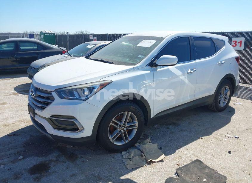 Photo 2 of 2017 Hyundai Santa FE SPORT 2.4L (VIN 5NMZT3LB4HH041238)