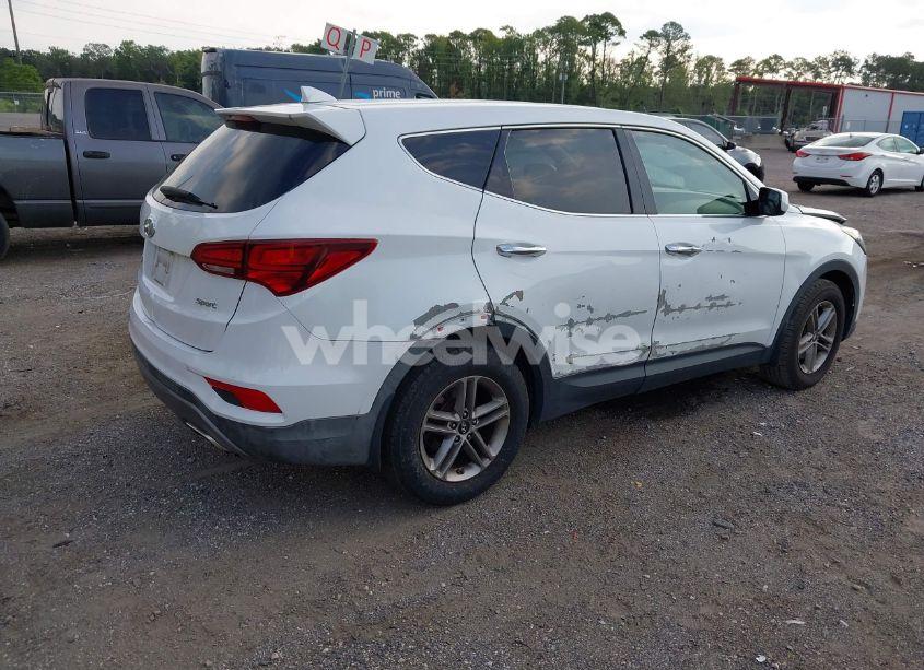 Photo 4 of 2017 Hyundai Santa FE SPORT 2.4L (VIN 5NMZT3LB6HH016843)