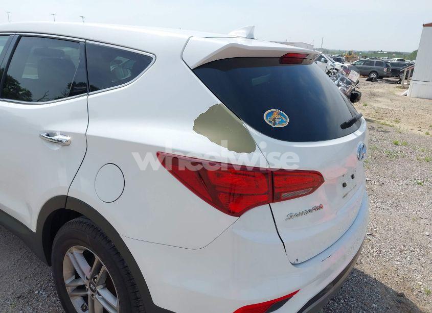 Photo 6 of 2017 Hyundai Santa FE SPORT 2.4L (VIN 5NMZTDLB5HH018198)