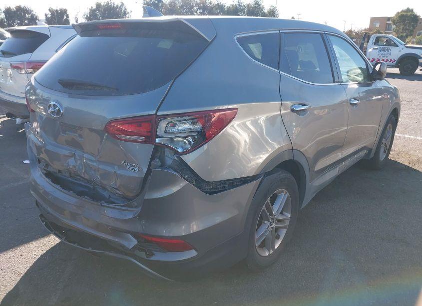Photo 4 of 2017 Hyundai Santa FE SPORT 2.4L (VIN 5NMZTDLB7HH008367)