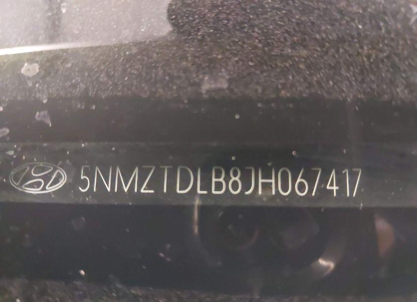 Photo 18 of 2018 Hyundai Santa FE SPORT 2.4L (VIN 5NMZTDLB8JH067417)