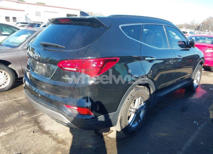 Photo 4 of 2017 Hyundai Santa FE SPORT 2.4L (VIN 5NMZU3LB5HH041620)