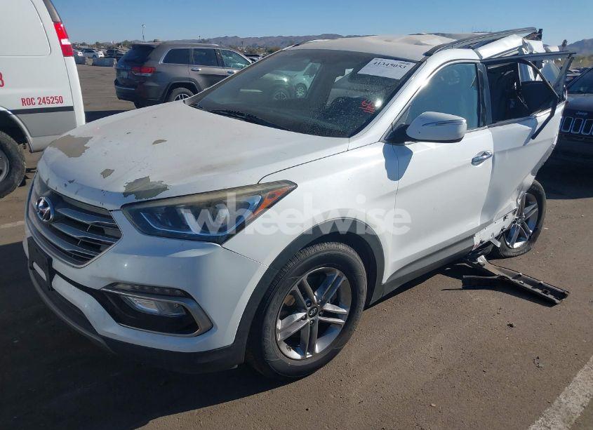 Photo 2 of 2018 Hyundai Santa FE SPORT 2.4L (VIN 5NMZU3LB5JH063543)