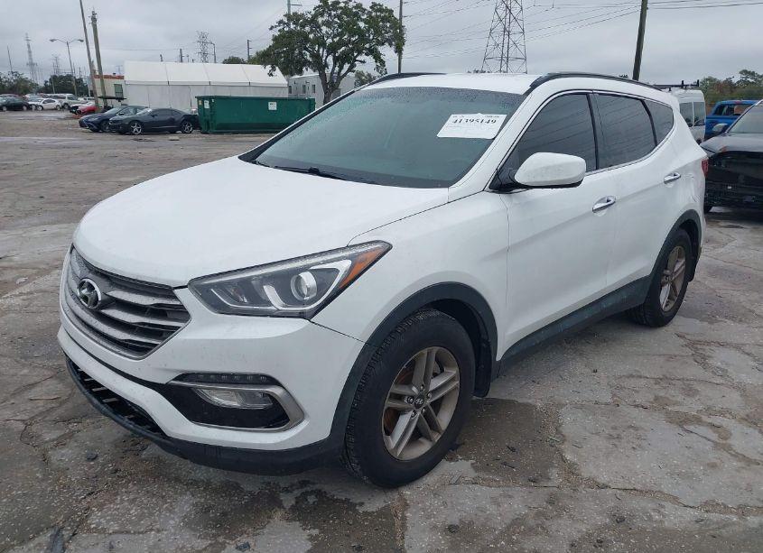 Photo 2 of 2017 Hyundai Santa FE SPORT 2.4L (VIN 5NMZU3LB7HH001295)