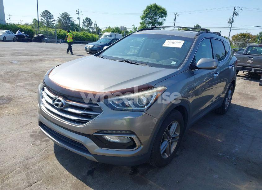Photo 2 of 2017 Hyundai Santa FE SPORT 2.4L (VIN 5NMZU3LB9HH001167)