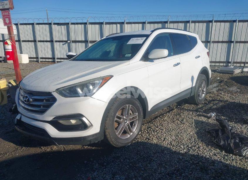 Photo 2 of 2017 Hyundai Santa FE SPORT 2.4L (VIN 5NMZU3LB9HH010581)