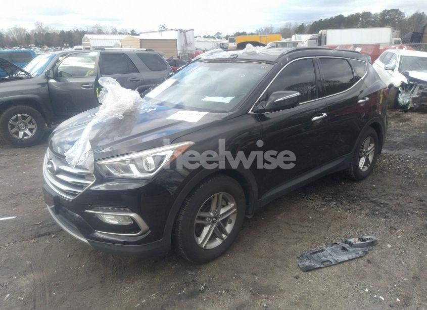 Photo 2 of 2018 Hyundai Santa FE SPORT 2.4L (VIN 5NMZU3LB9JH078370)