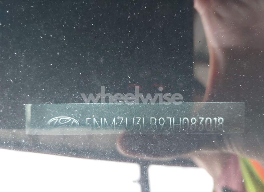 Photo 9 of 2018 Hyundai Santa FE SPORT 2.4L (VIN 5NMZU3LB9JH083018)