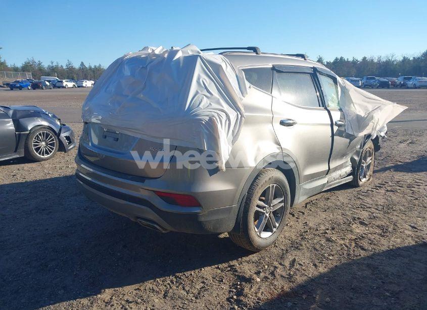 Photo 4 of 2017 Hyundai Santa FE SPORT 2.4L (VIN 5NMZU3LBXHH019046)
