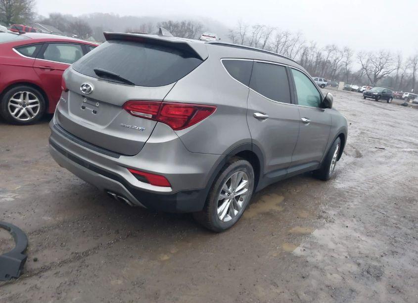 Photo 4 of 2017 Hyundai Santa FE SPORT 2.0T (VIN 5NMZU4LA1HH046665)