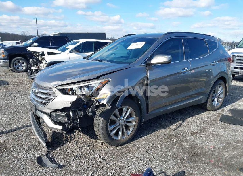 Photo 2 of 2018 Hyundai Santa FE SPORT 2.0T (VIN 5NMZUDLA2JH055171)