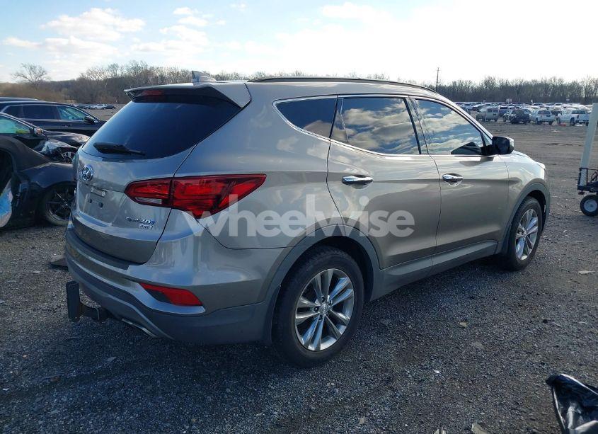 Photo 4 of 2018 Hyundai Santa FE SPORT 2.0T (VIN 5NMZUDLA2JH055171)