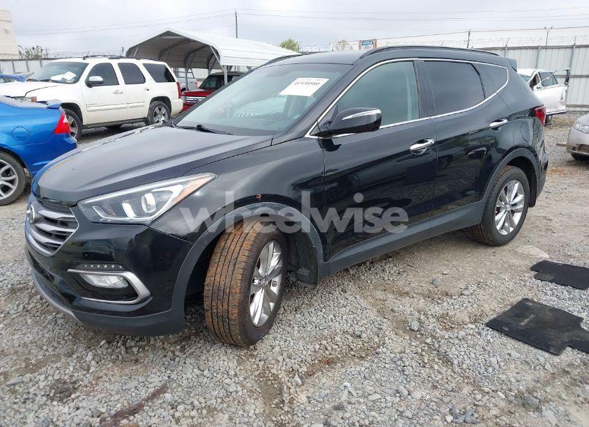 Photo 2 of 2018 Hyundai Santa FE SPORT 2.0T (VIN 5NMZUDLA3JH057978)