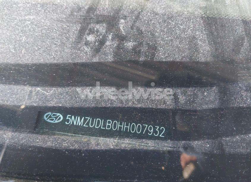 Photo 18 of 2017 Hyundai Santa FE SPORT 2.4L (VIN 5NMZUDLB0HH007932)