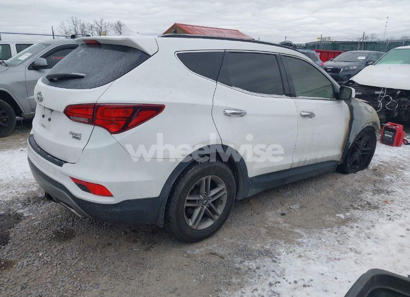 Photo 4 of 2017 Hyundai Santa FE SPORT 2.4L (VIN 5NMZUDLB2HH010069)