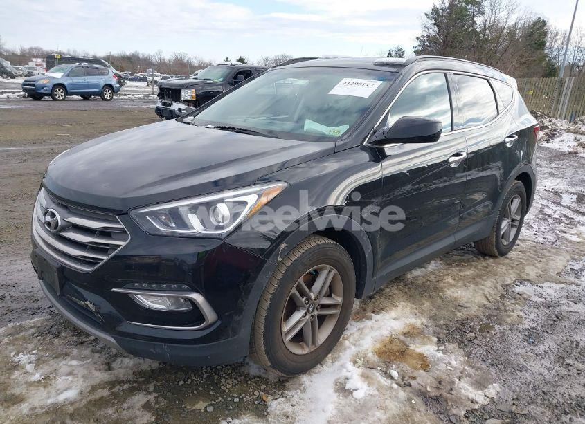 Photo 2 of 2017 Hyundai Santa FE SPORT 2.4L (VIN 5NMZUDLB2HH014090)