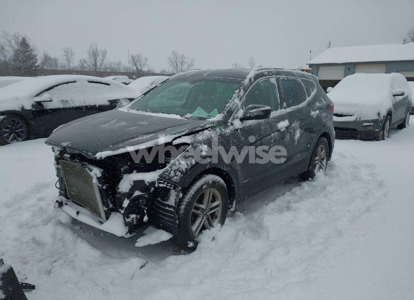 Photo 2 of 2018 Hyundai Santa FE SPORT (VIN 5NMZUDLB2JH093220)