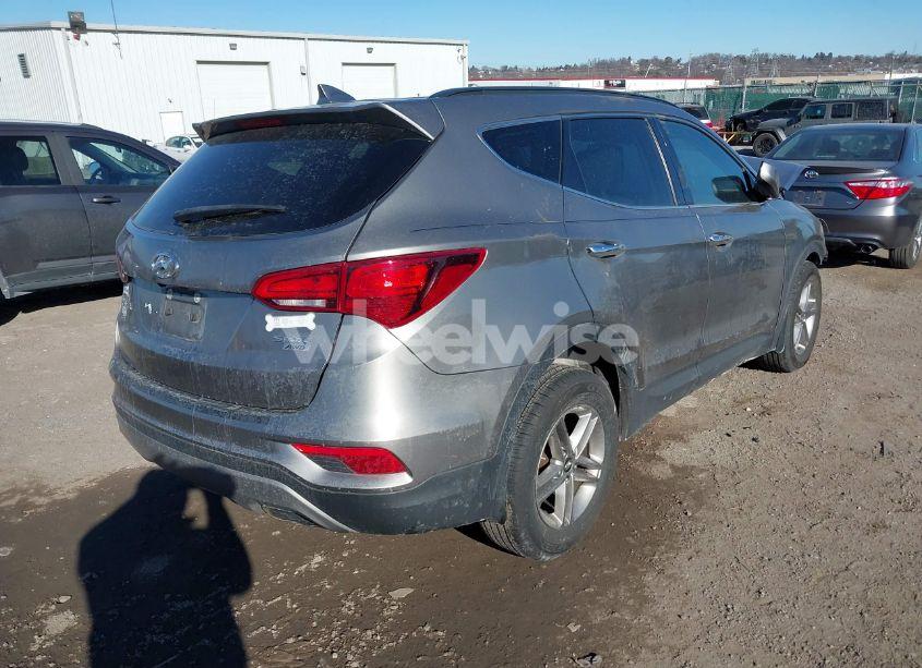 Photo 4 of 2017 Hyundai Santa FE SPORT 2.4L (VIN 5NMZUDLB3HH002904)