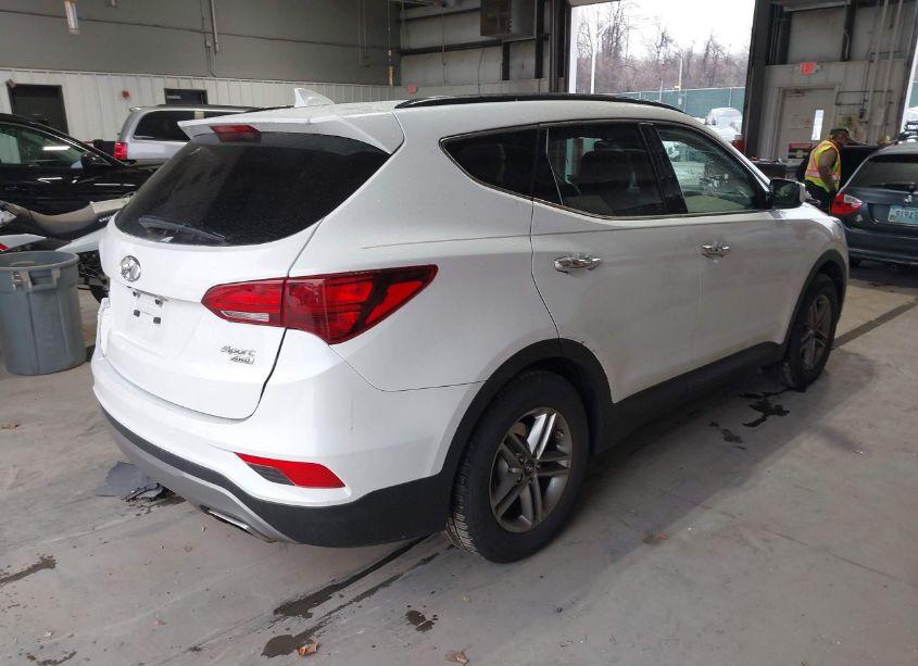Photo 4 of 2017 Hyundai Santa FE SPORT 2.4L (VIN 5NMZUDLB3HH020173)