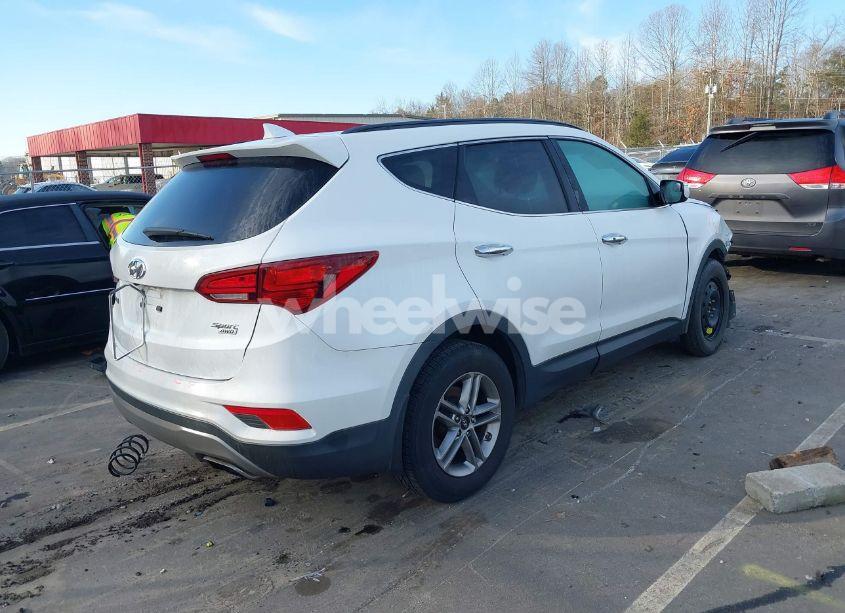 Photo 4 of 2018 Hyundai Santa FE SPORT 2.4L (VIN 5NMZUDLB3JH056905)