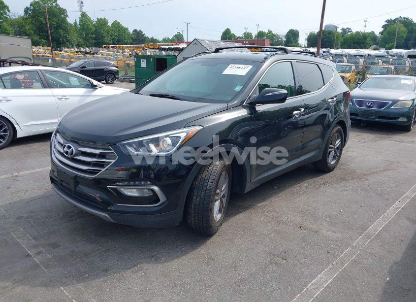 Photo 2 of 2017 Hyundai Santa FE SPORT 2.4L (VIN 5NMZUDLB4HH030064)