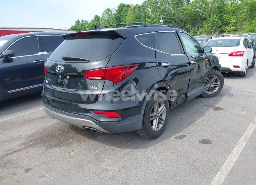 Photo 4 of 2017 Hyundai Santa FE SPORT 2.4L (VIN 5NMZUDLB4HH030064)