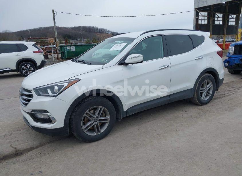 Photo 2 of 2018 Hyundai Santa FE SPORT 2.4L (VIN 5NMZUDLB5JH056405)