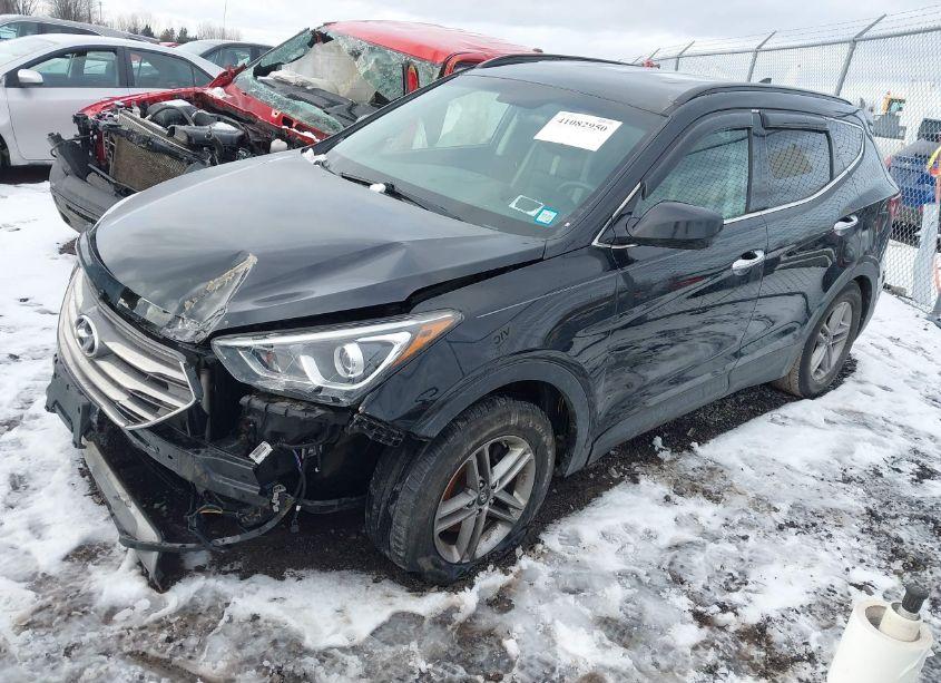 Photo 2 of 2017 Hyundai Santa FE SPORT 2.4L (VIN 5NMZUDLB6HH035556)