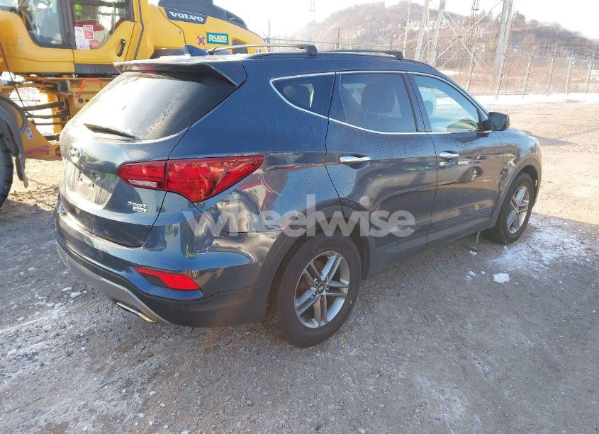 Photo 4 of 2017 Hyundai Santa FE SPORT 2.4L (VIN 5NMZUDLB7HH020547)